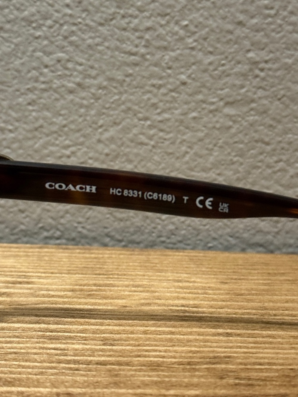 Coach Women's Sunglasses HC8331 512013 Dark Tortoise 55mm Brown Gradient Lens - Picture 9 of 10
